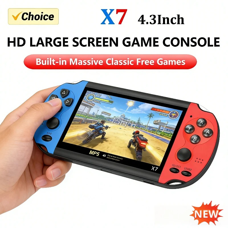 Gaming Console X7 - X7 Retro Handheld Game Console 4