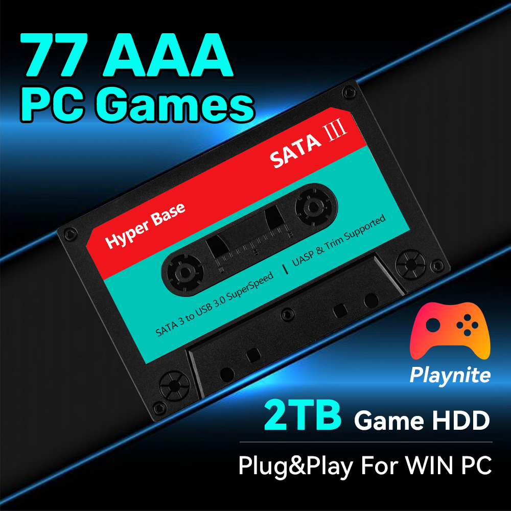 Gaming Console Chinese - 2TB Game Hard Drive With 77