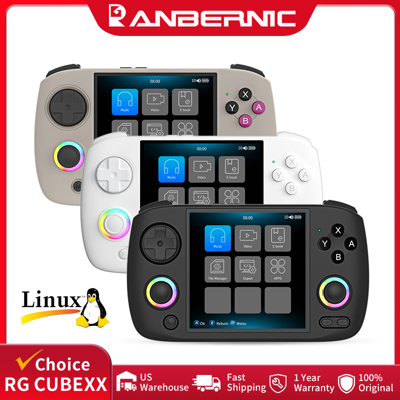 Gaming Console Chinese - ANBERNIC RG CubeXX Handheld Games Console