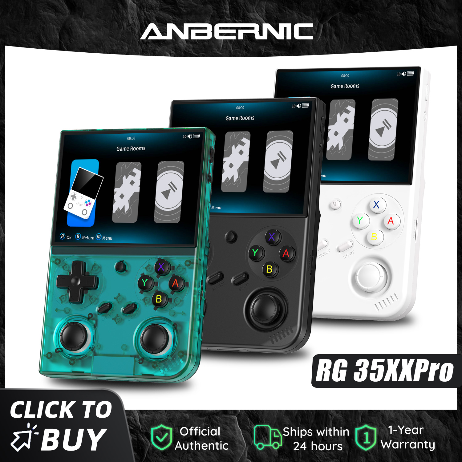 Gaming Console Under 5000 - Anbernic RG 35XXPRO 64 Bit Handheld