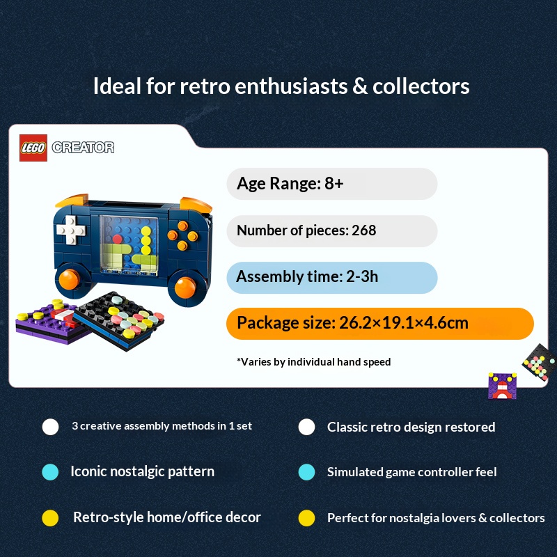 LEGO Creator 3in1 Building Blo - огляд і ціна Gaming Console Kit