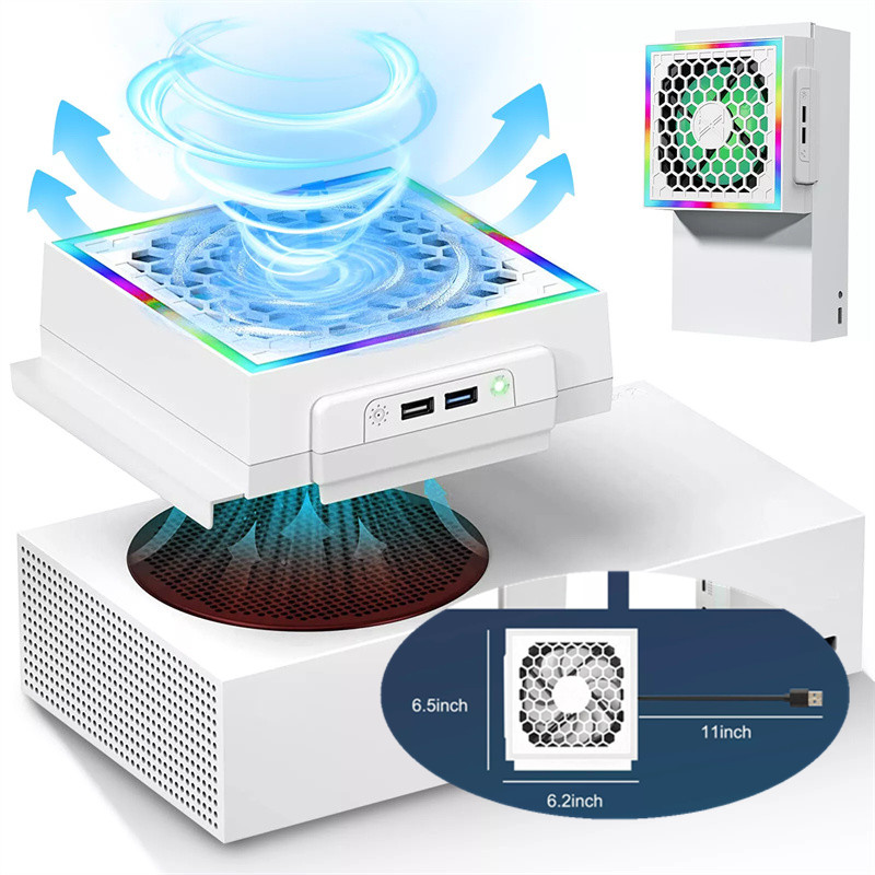 LED Cooling Fan Atmosphere Lig - огляд і ціна Microsoft Console Xbox Series S