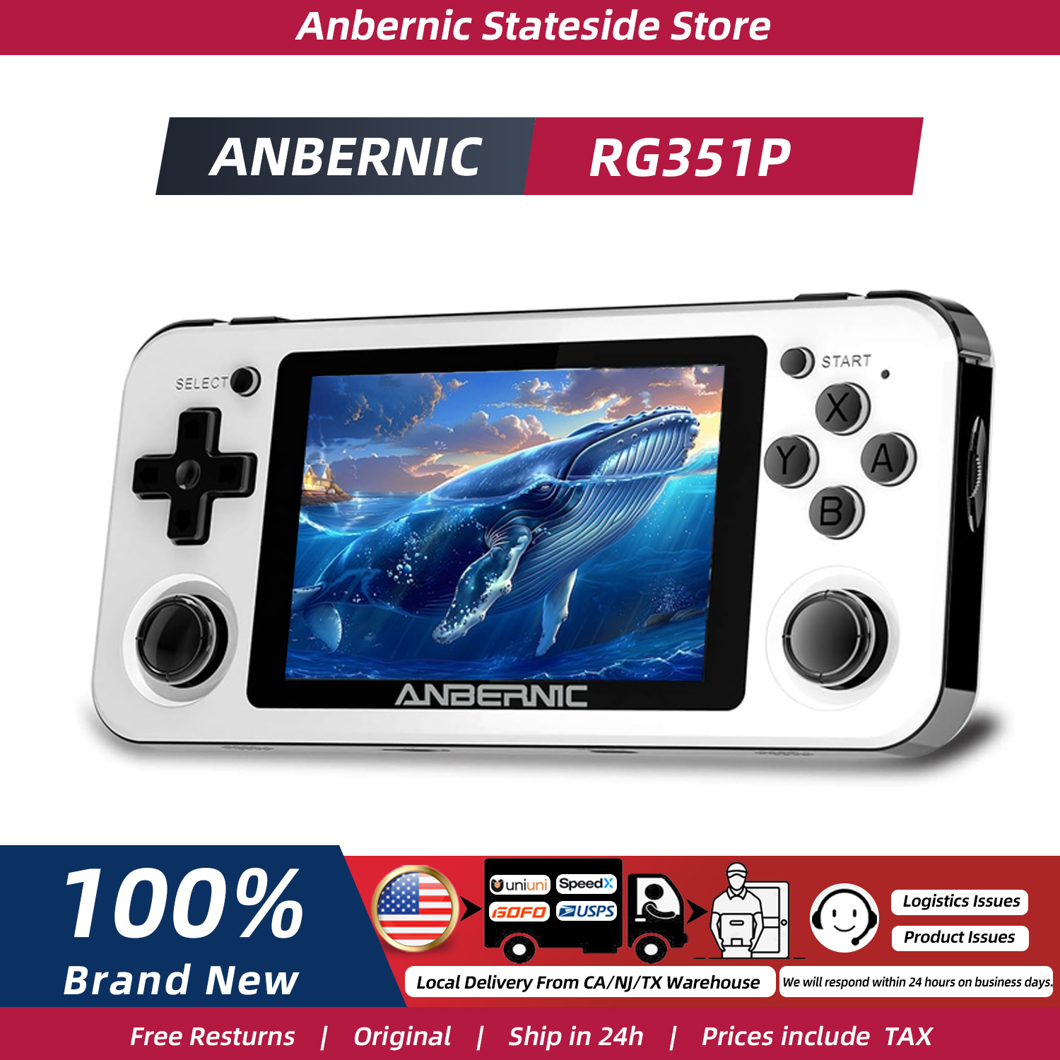 ANBERNIC RG351P Handheld Retro - огляд і ціна Gaming Console Ayaneo