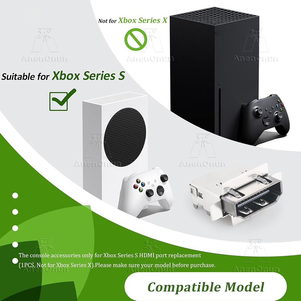 HDMI Port for Xbox Series S Pr - огляд і ціна Microsoft Console Xbox Series S