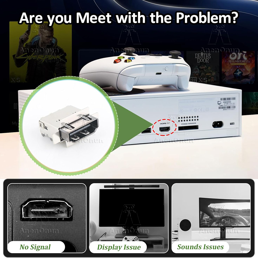 HDMI Port for Xbox Series S Pr - огляд і ціна Microsoft Console Xbox Series S