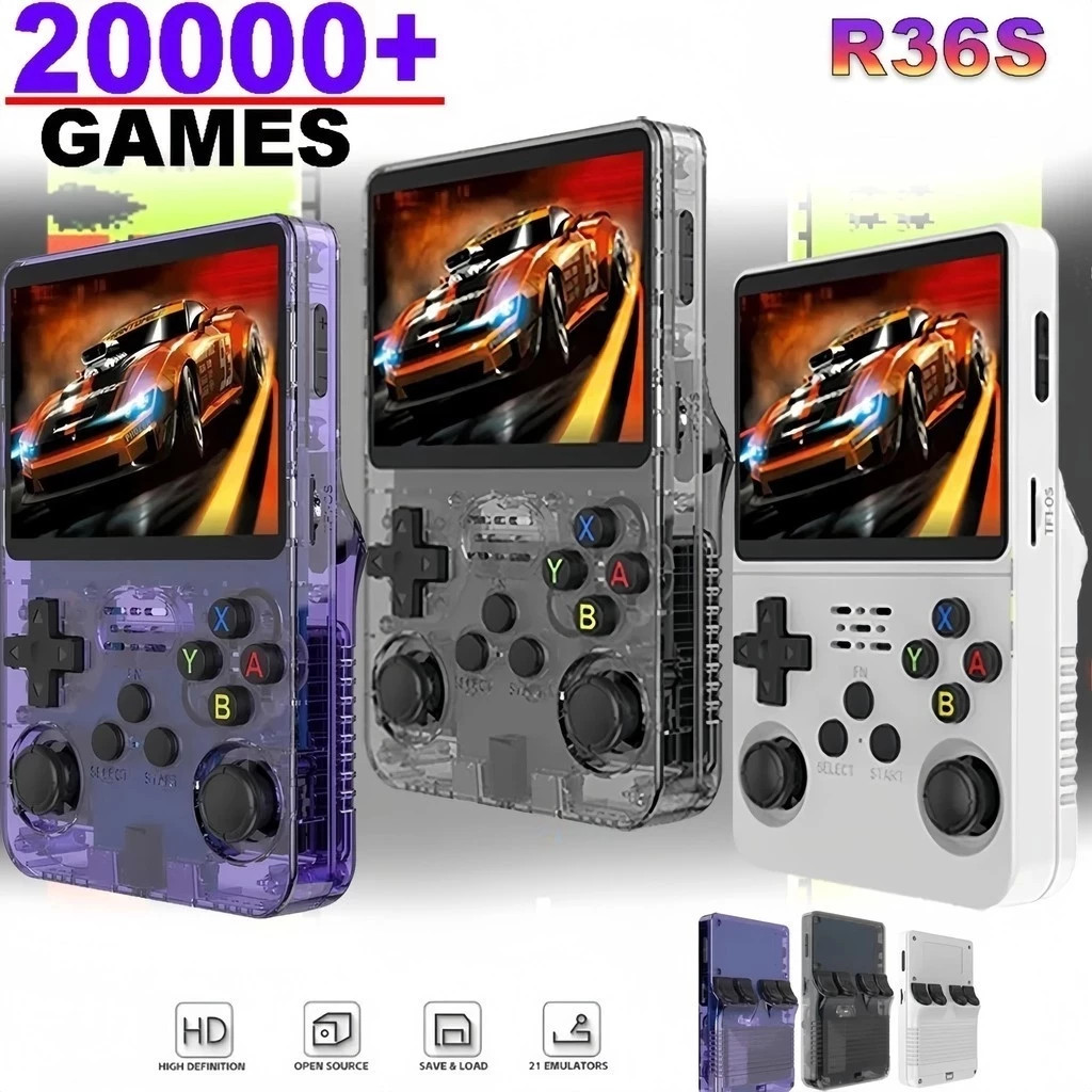 Mini R36S Retro Handheld Video - огляд і ціна Gaming Console X80