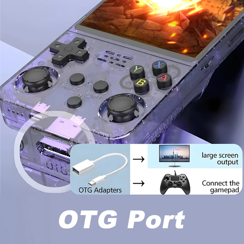 Mini R36S Retro Handheld Video - огляд і ціна Gaming Console X80