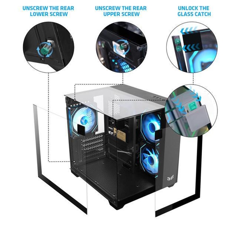 Yeah Magic Cube MATX High-Styl - огляд і ціна Gaming Console Cube