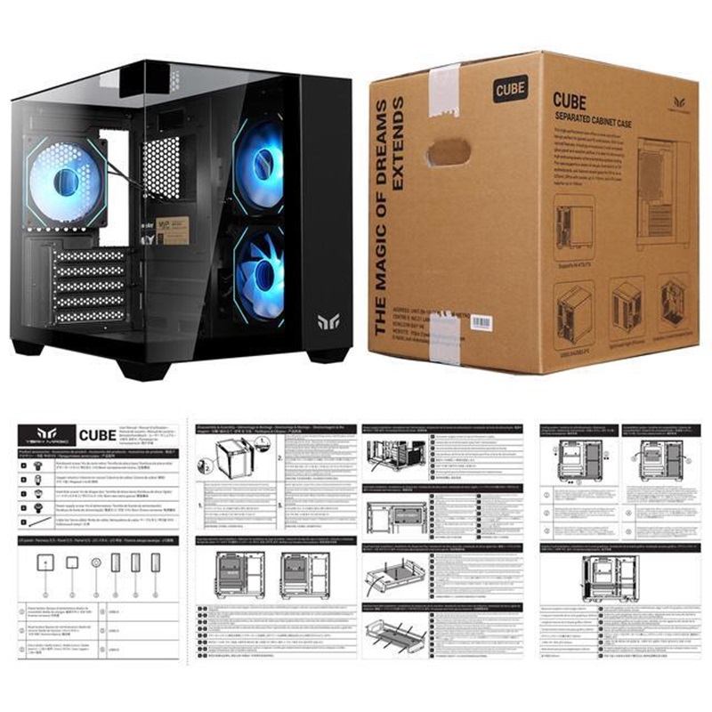 Yeah Magic Cube MATX High-Styl - огляд і ціна Gaming Console Cube