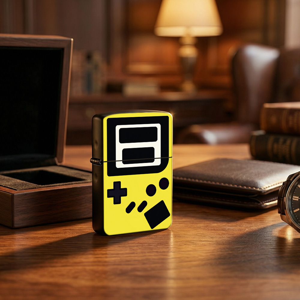 Retro gaming Flip Top Lighter  - огляд і ціна Retro.Gaming Console Yellow