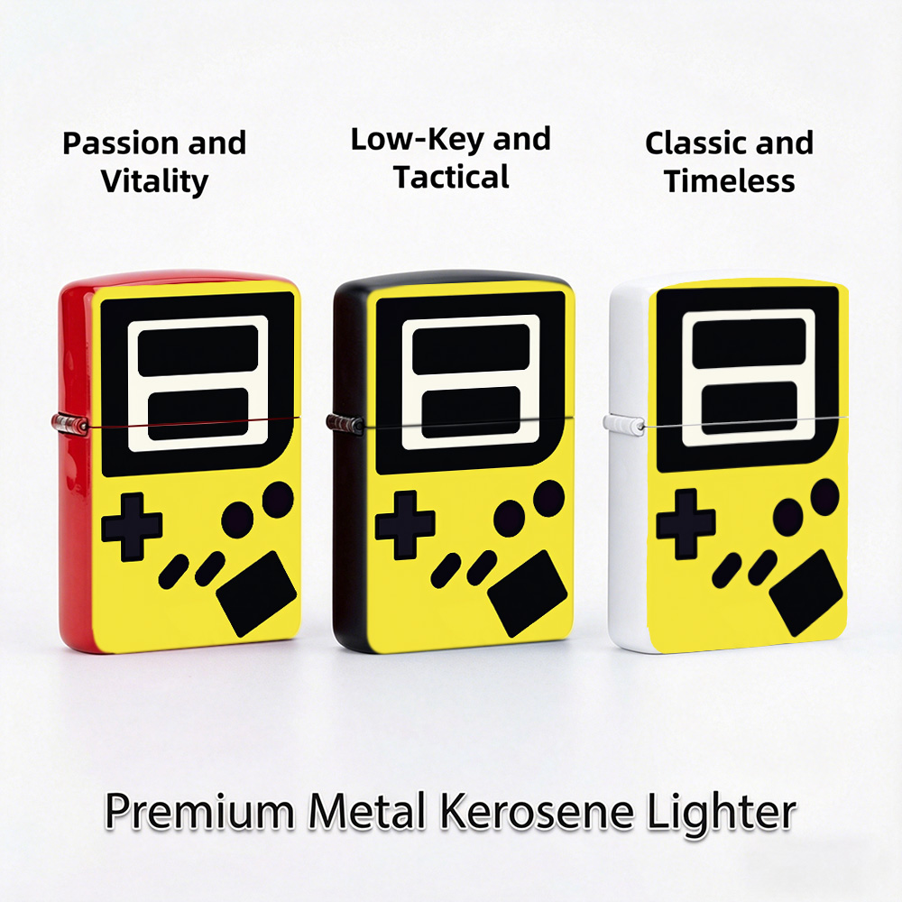 Retro gaming Flip Top Lighter  - огляд і ціна Retro.Gaming Console Yellow