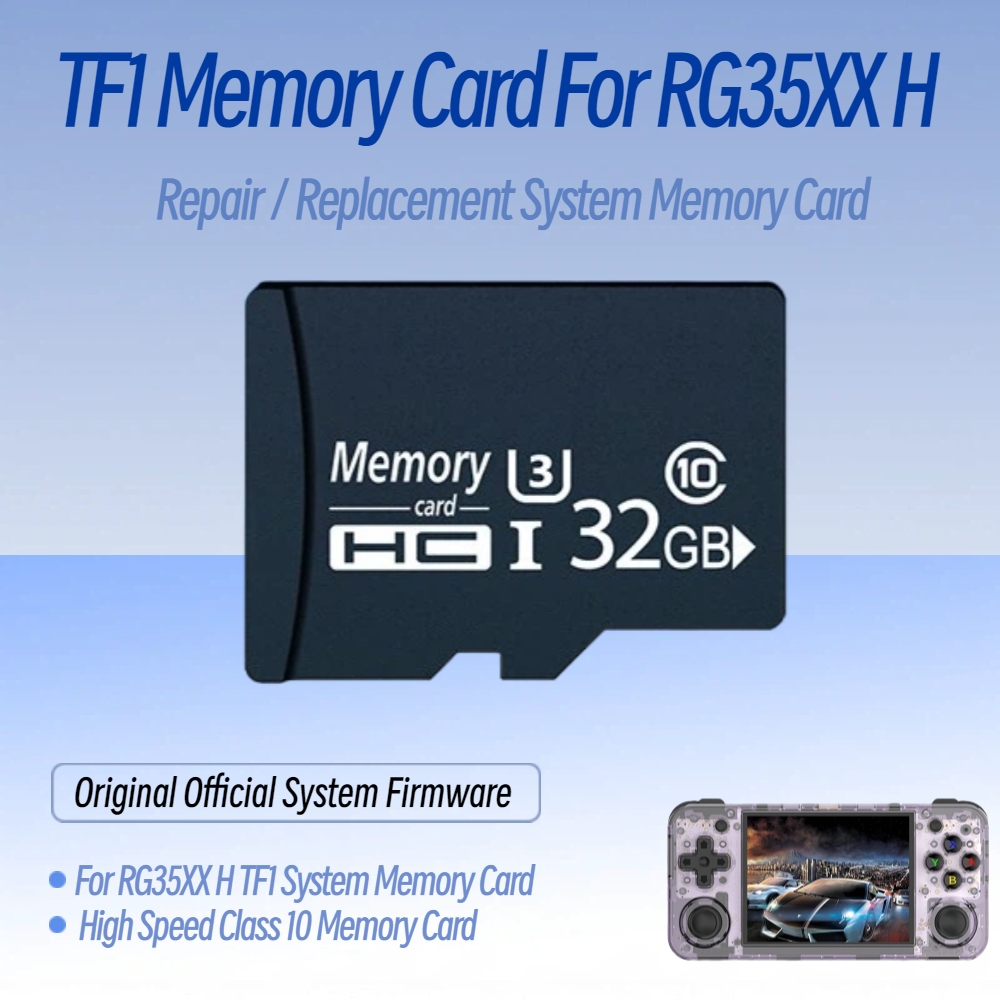 32GB TF1 Memory Card For RG35X - огляд і ціна Gaming Console Kit