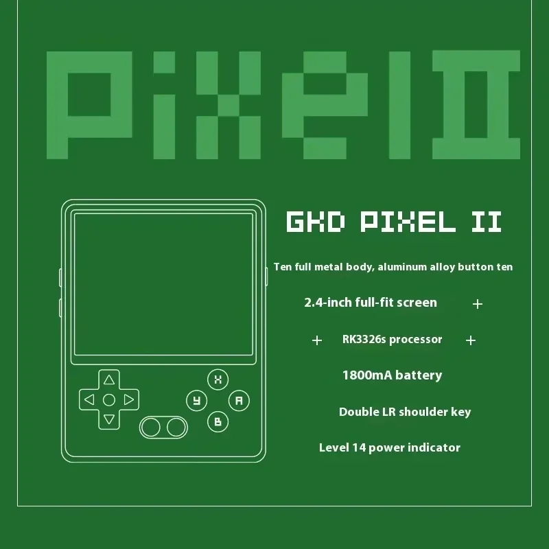 5000+ Games 2025 GKD Pixel 2 M - огляд і ціна Gaming Console Under 5000