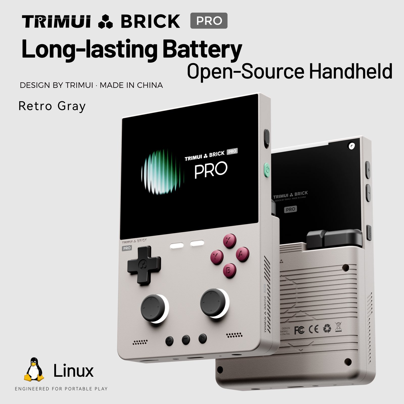 TRIMUI BRICK PRO Open Source L - огляд і ціна Gaming Console Under 5000