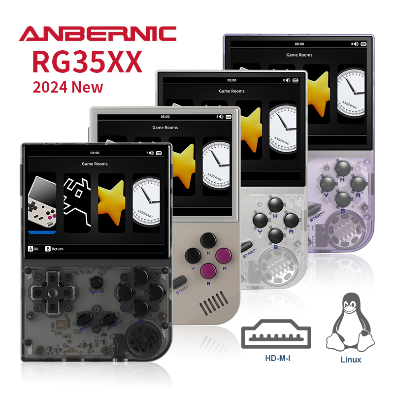 ANBERNIC 2024 New RG35XX Retro - огляд і ціна Gaming Console Under 5000