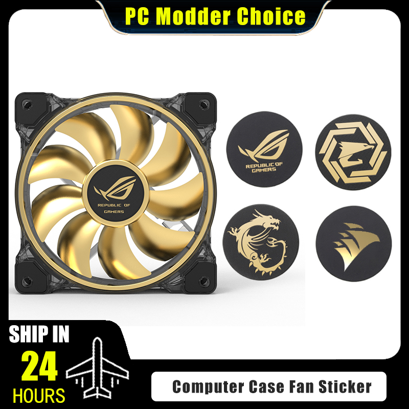 Computer Case Fan Logo Sticker - огляд і ціна Console Gaming Pc Case