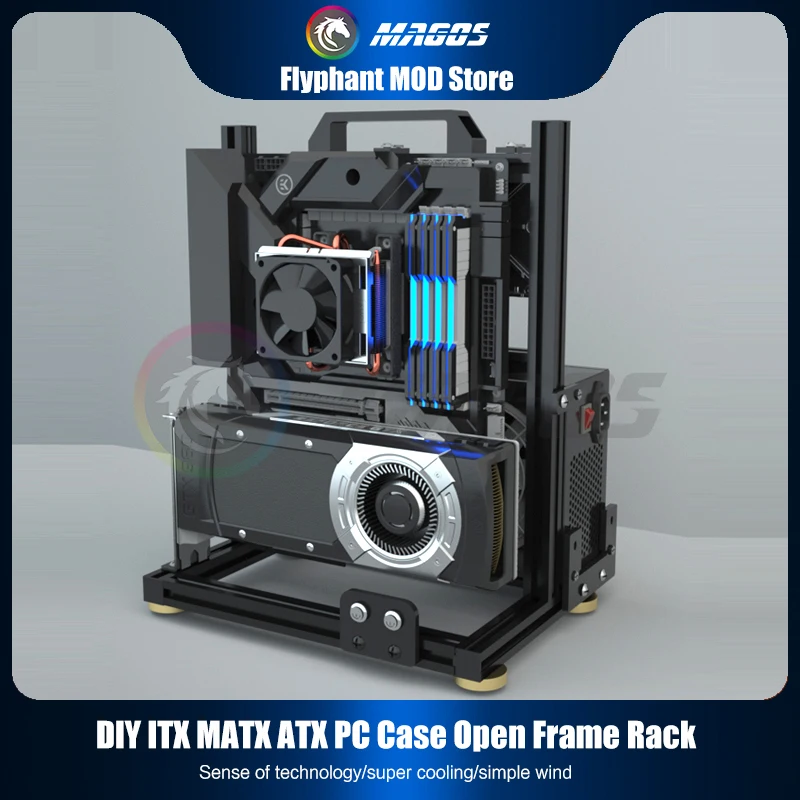 DIY Gamer Cabinet ITX MATX ATX - огляд і ціна Console Gaming Pc Case