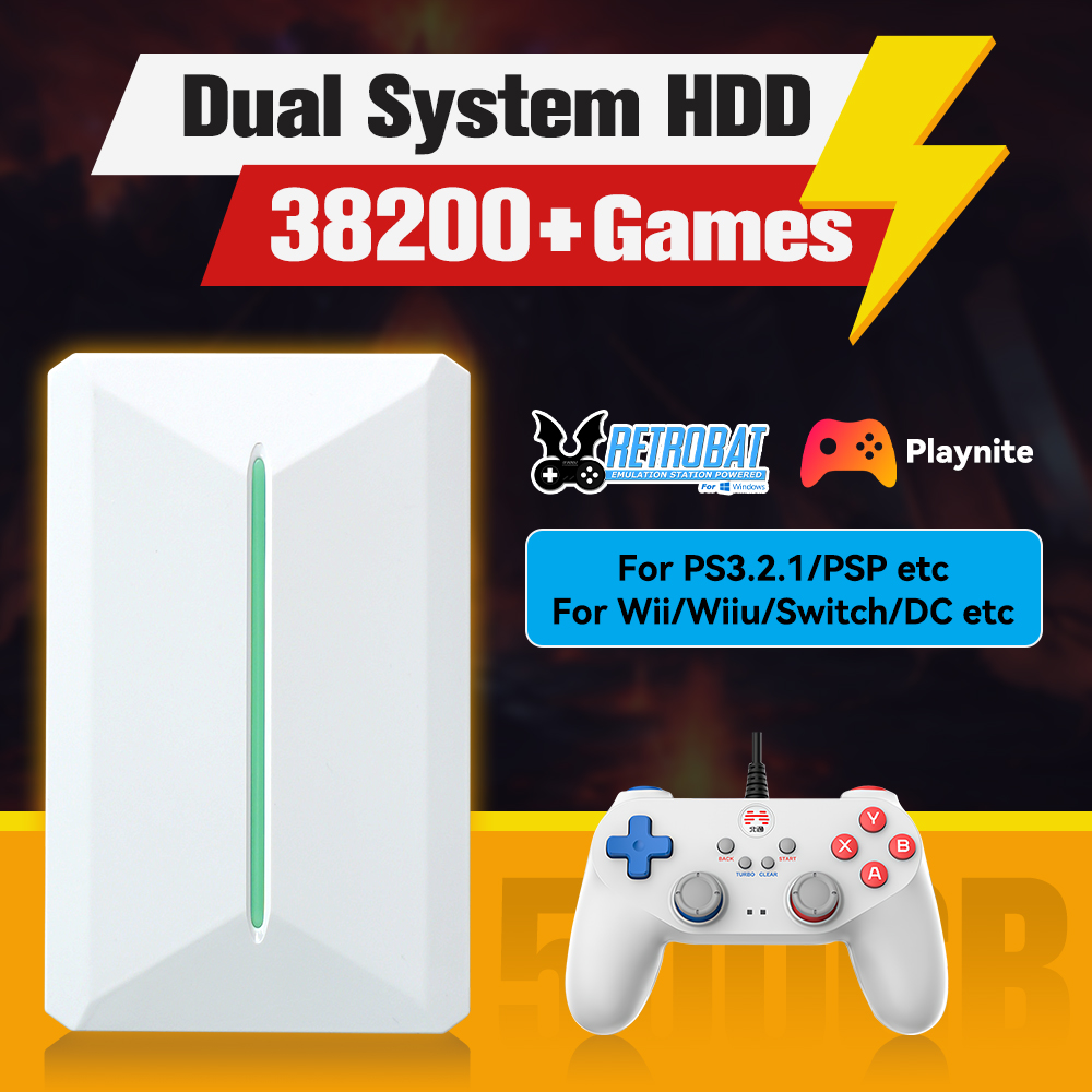 Retrobat＆Playnite System HDD R - огляд і ціна Gaming Console Chinese