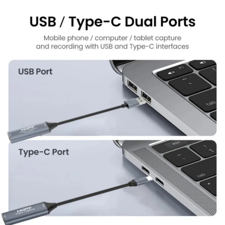 USB-C 2.0/3.0 HDMI Video Captu - огляд і ціна Pad Gaming Console