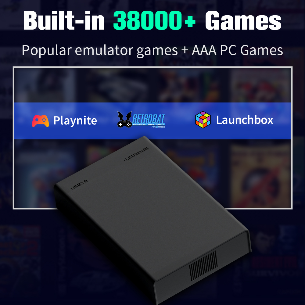 500G Game Hard Drive With 3800 - огляд і ціна Gaming Console Chinese