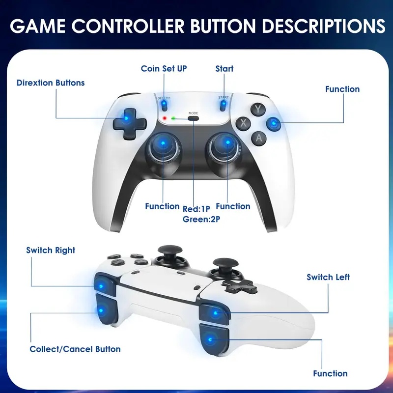 M15 Retro Video Game Stick 2.4 - огляд і ціна Gaming Console Chinese