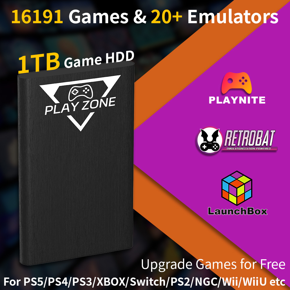 Play Zone 1TB Portable Gaming  - огляд і ціна Gaming Console Game Zone