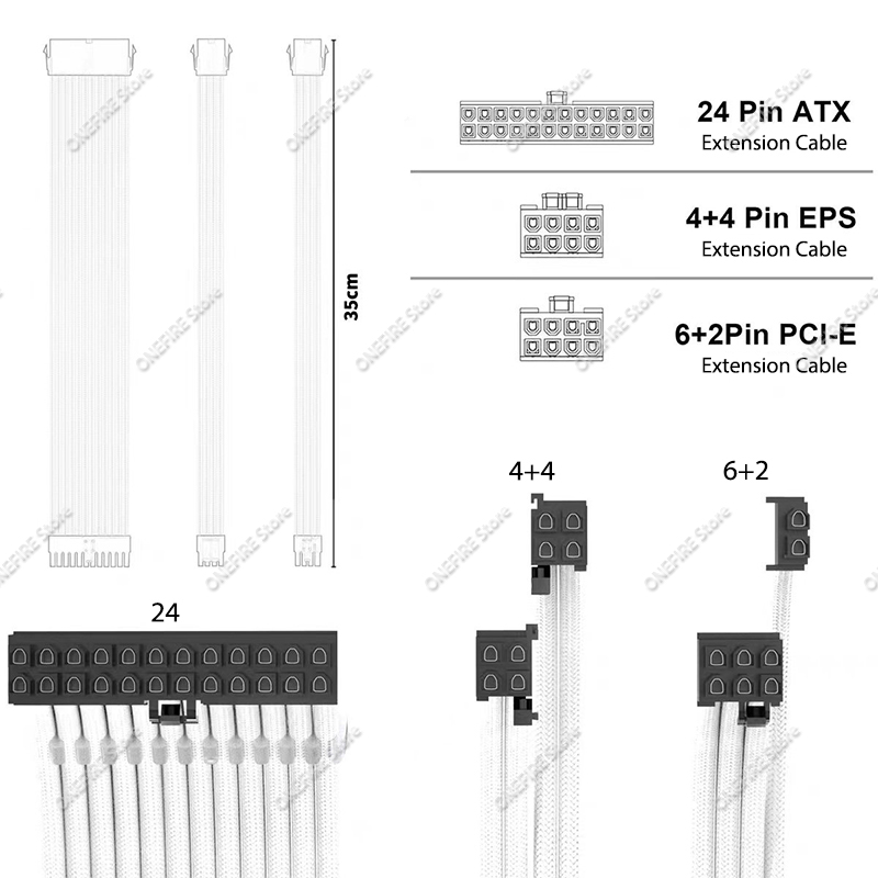 PSU Extension Cable Motherboar - огляд і ціна Console Gaming Pc Case