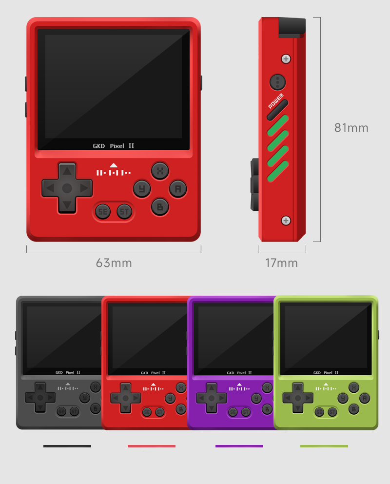 GKD Pixel2 Metal Retro Handhel - огляд і ціна Gaming Console Under 5000