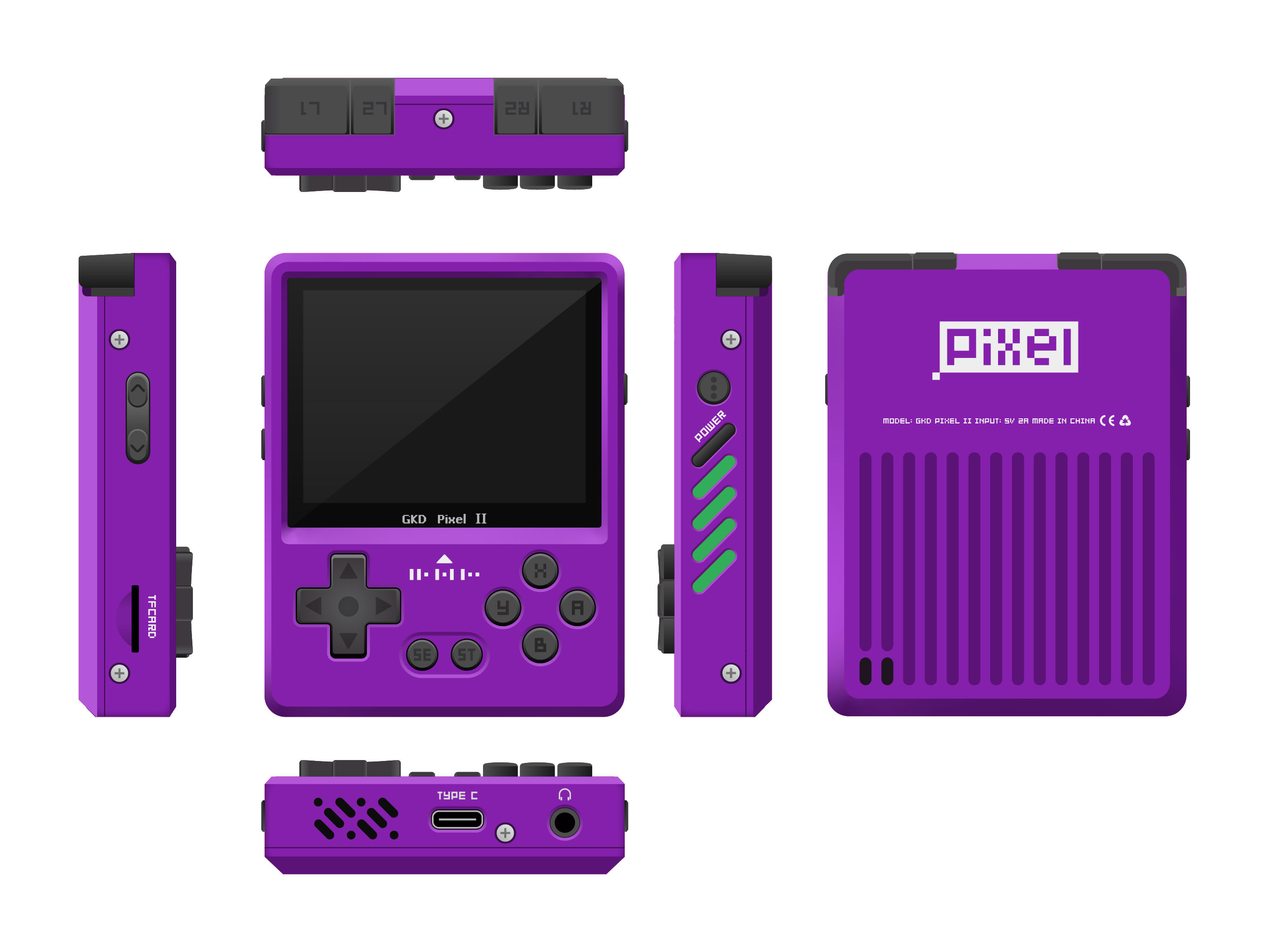 GKD Pixel2 Metal Retro Handhel - огляд і ціна Gaming Console Under 5000