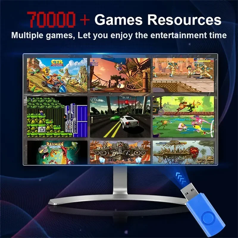 Retro Gaming Console 70000+ Ga - огляд і ціна Gaming Console Video Game
