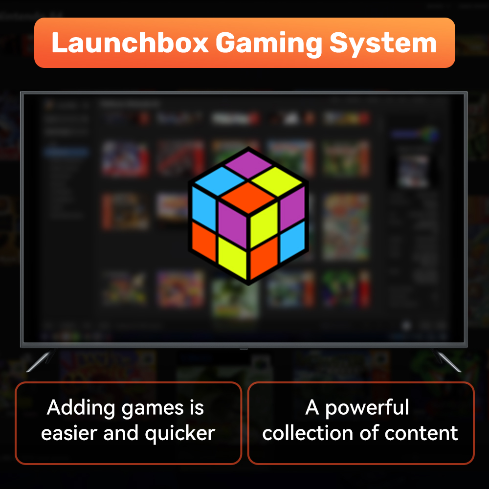 Launchbox 500G Gaming Hard Dri - огляд і ціна Gaming Console Cube