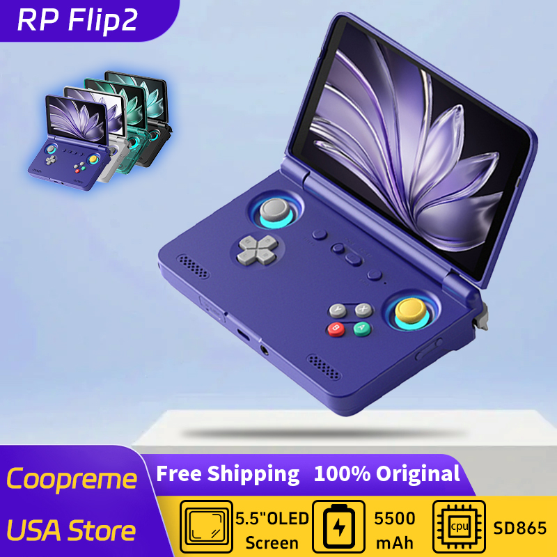 Retroid Pocket Flip2 SD865 5.5 - огляд і ціна Gaming Console Under 5000