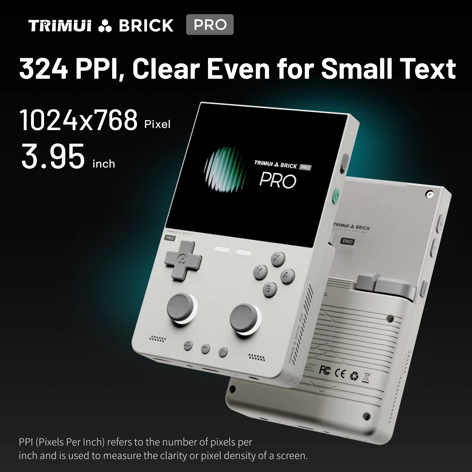 TRIMUI BRICK PRO Handheld Game - огляд і ціна Gaming Console Under 5000