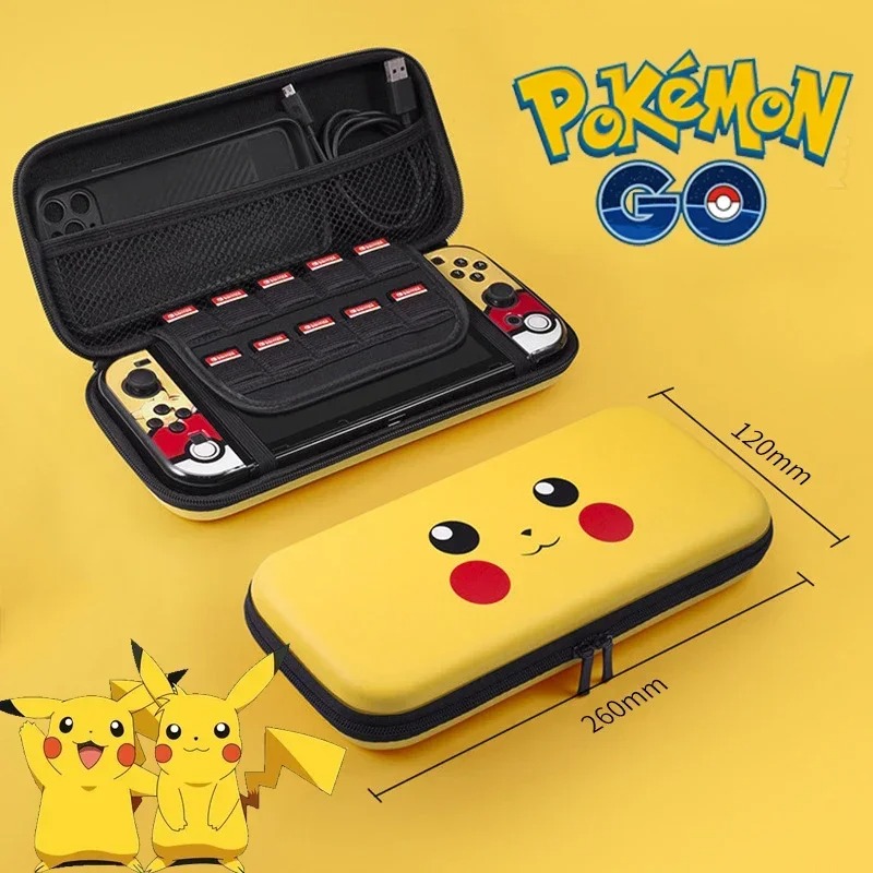 Pokemon Pikachu Storage Bag fo - огляд і ціна Gaming Console With Games